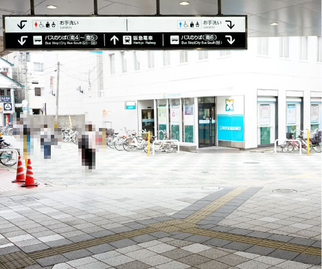 三井住友信託銀行付近