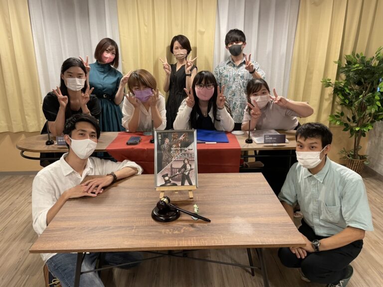 【梅田店】マーダーミステリー『裁くもの、裁かれるもの』